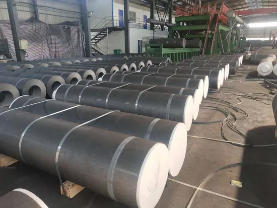 RP HP UHP Grade Graphite Electrode 350mm 300mm 250mm 225mm 200mm 150mm Graphite Electrodes with 3tpi 4tpi Nipples