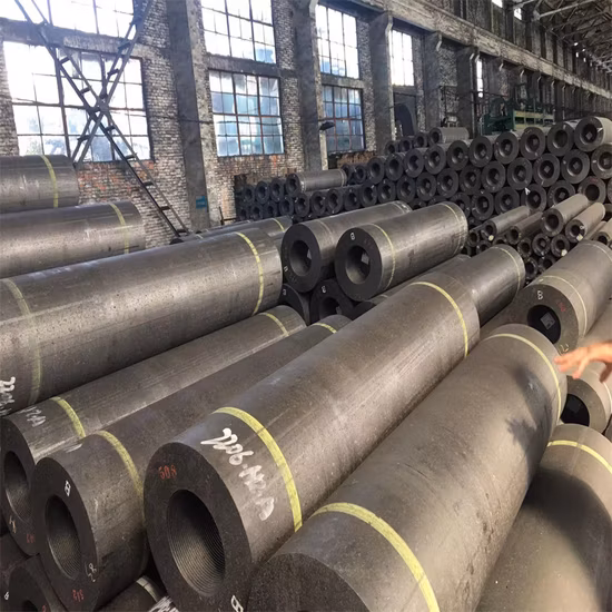 Китайский производитель поставляет графитовый электрод UHP 500 мм.